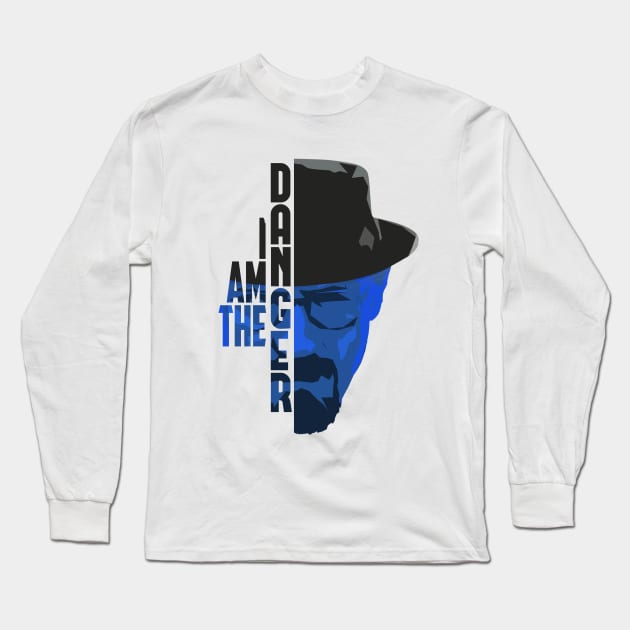 Breaking Bad (I am the danger) Long Sleeve T-Shirt by SirTeealot